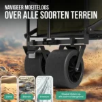 Avalo Bolderkar Opvouwbaar XL met Dak - Afbeelding 8