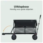 Dubbele Bolderkar – 200KG - Afbeelding 4