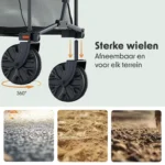 Dubbele Bolderkar – 200KG - Afbeelding 5