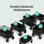 Dubbele Bolderkar – 200KG - Afbeelding 2